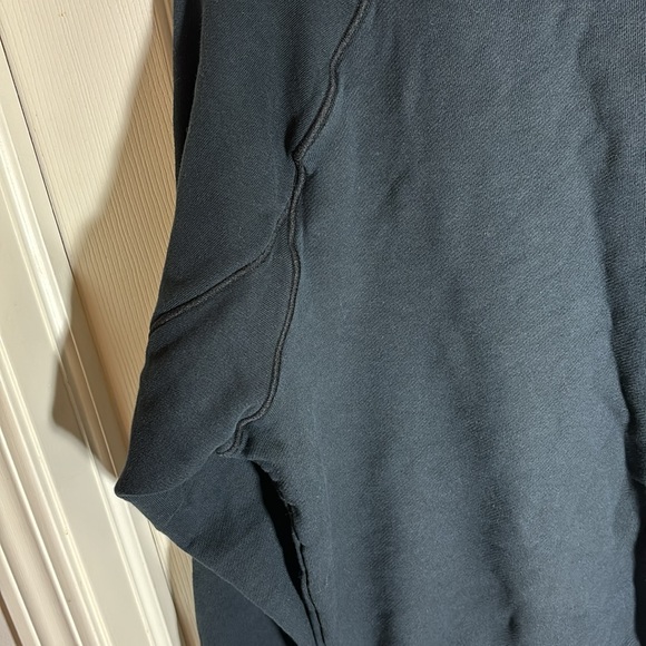 NIKE Air French Terry Black Pullover Sweatshirt in Men’s Large - Picture 5 of 7